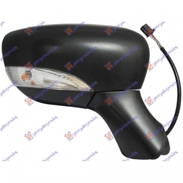 Oglinda Electrica Cu Incalzire Si Rabatare Pregatita Pentru Vopsit - Renault Clio 1999 , 963027553r