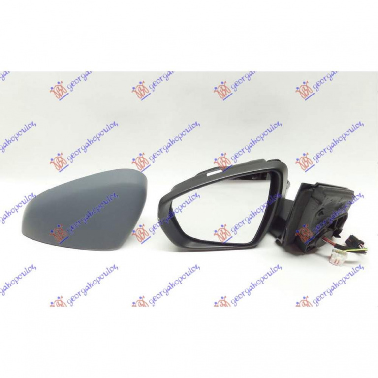 Oglinda Electrica Cu Incalzire Si Rabatare Pregatita Pentru Vopsit - Peugeot 5008 , 1618046980