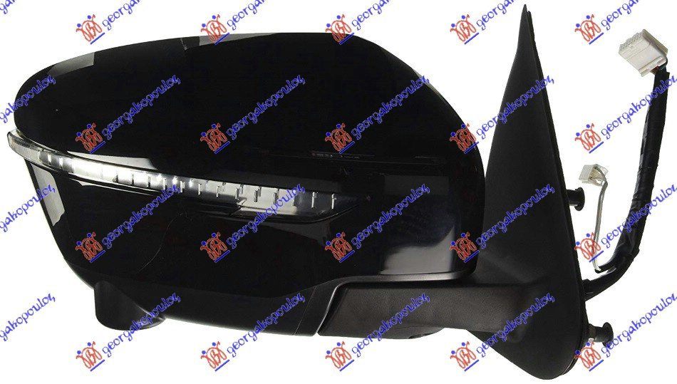 Oglinda Electrica Cu Incalzire Si Rabatare Pregatita Pentru Vopsit - Nissan Juke 2015 , 96301-Bv91a