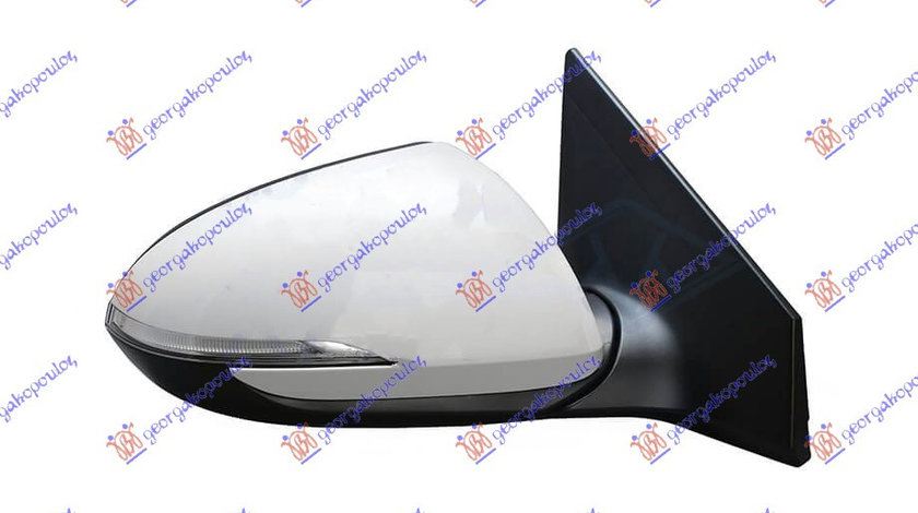 Oglinda Electrica Cu Incalzire Si Rabatare Pregatita Pentru Vopsit - Hyundai Elantra 2015 , 87620-F2050