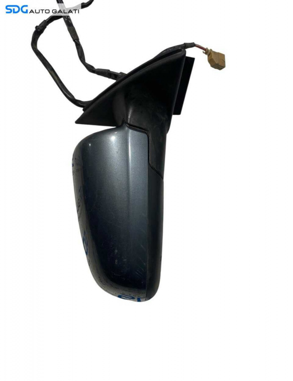 Oglinda Electrica Dreapta Audi A4 B7 2004 - 2008 Culoare Gri Sobolan (Fara Sticla) [L6618]