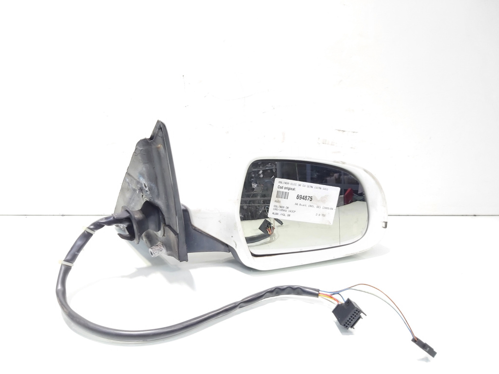 Oglinda electrica dreapta cu semnalizare, Audi A4 Avant (8K5, B8) vol pe dr (id:694875)