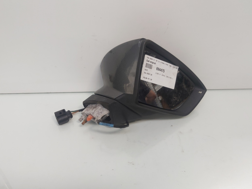 Oglinda electrica dreapta cu semnalizare, Seat Leon ST Combi (5F8) vol pe dr (id:694475)