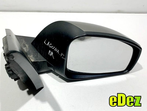 Oglinda electrica dreapta (defect carcasa) culoare bej Renault Laguna 3 facelift (2010-2013) 9630101...