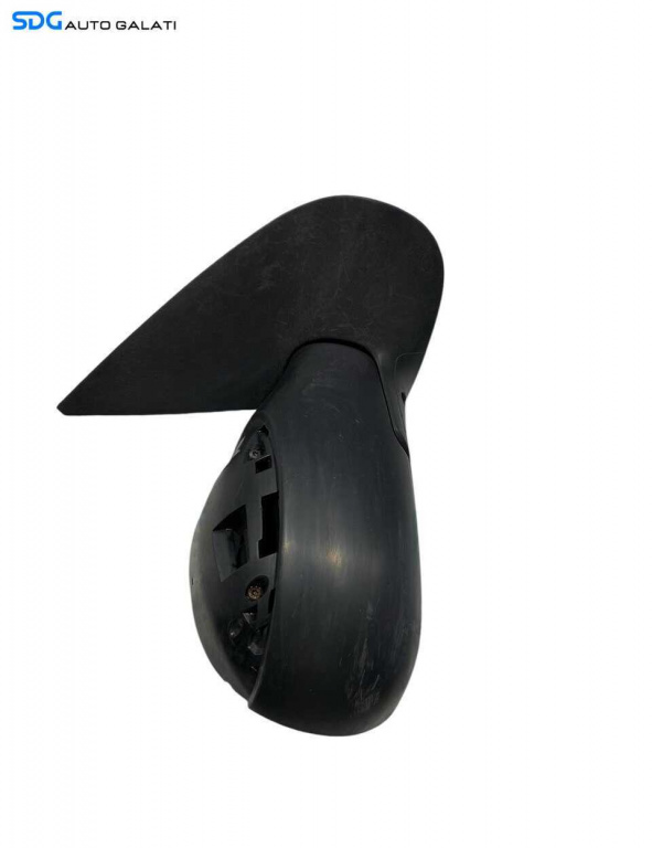 Oglinda Electrica Dreapta FARA Capac Superior Peugeot 206 1998 - 2012 Culoare Negru Cod 01700 [L6519]