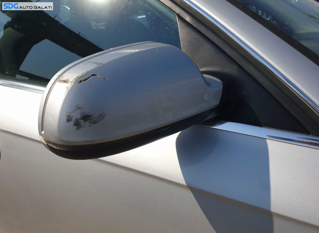 Oglinda Electrica Dreapta Fara Pliere Rabatare cu Imperfectiuni Audi A4 B8 NFL Non Facelift 2008 - 2012 Culoare LX7W [C9841]