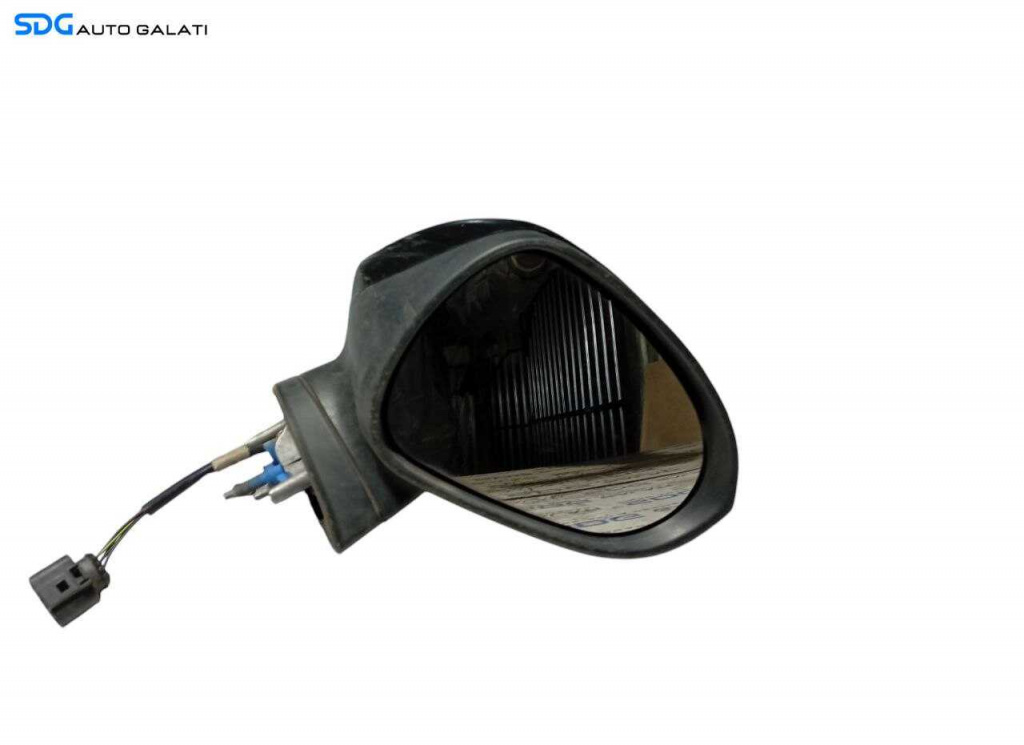 Oglinda Electrica Dreapta FARA Pliere Rabatare Seat Leon 1P Facelift 2009 - 2013 Culoare Negru Cod 212836402 [LR0780]