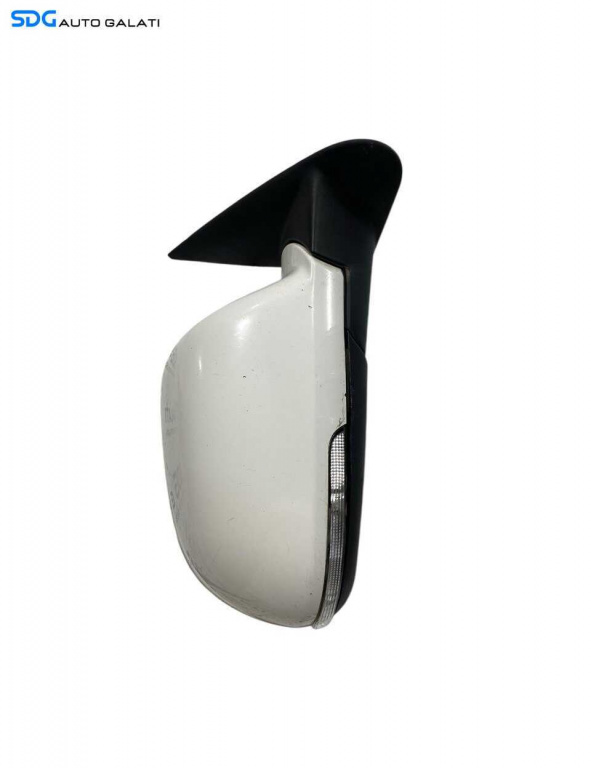 Oglinda Electrica Dreapta Skoda 2 Octavia 2004 - 2013 FaceLift FL Culoare Alb Cod 020989 [L6524]