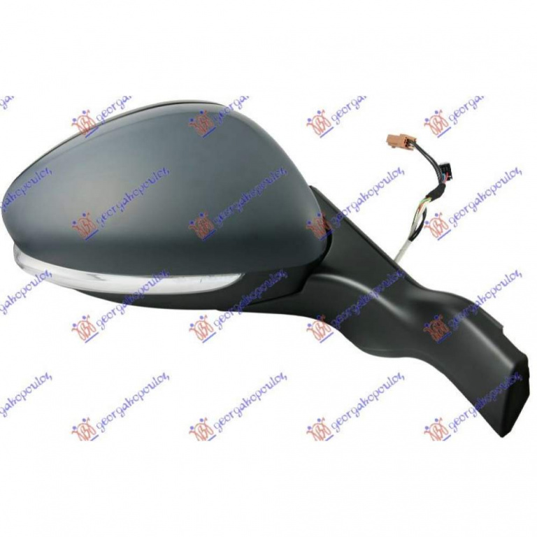 Oglinda Electrica Incalzita Cu Rabatare Pb3788:B3832regatita Pentru Vopsit - Peugeot 208 2015 , 1607511880