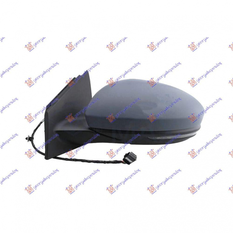 Oglinda Electrica Incalzita Cu Rabatare Pregatita Pentru Vopsit - Renault Megane Sdn 2016 , 963027851r