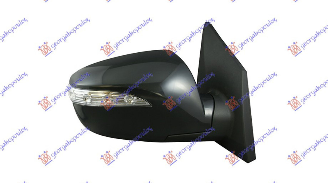 Oglinda Electrica Incalzita Cu Rabatare Pregatita Pentru Vopsit - Hyundai Ix35/Tucson 2010 , 87620-2s380