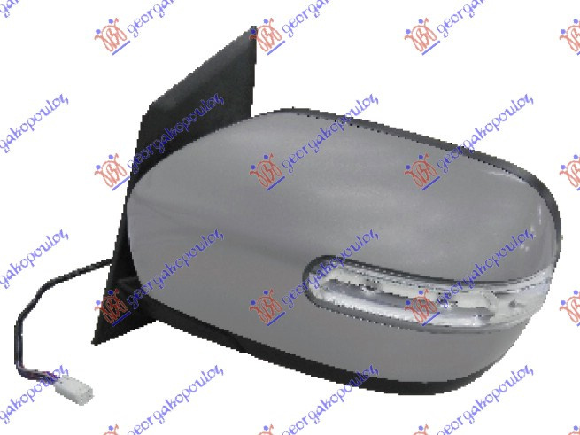 Oglinda Electrica Incalzita Cu Rabatare Pregatita Pentru Vopsit - Mazda Cx7 2007 , Eh11-69-18z