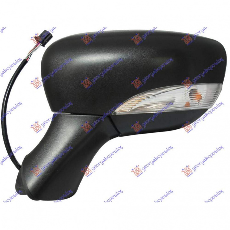 Oglinda Electrica Incalzita Cu Rabatare Pregatita Pentru Vopsit - Renault Clio 2016 , 963011136r