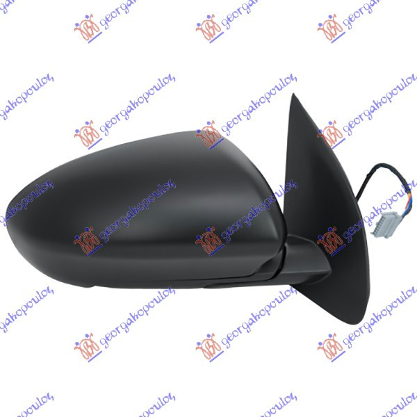 Oglinda Electrica Incalzita Pregatita Pentru Vopsit - Nissan Qashqai 2007 , 96301br74a