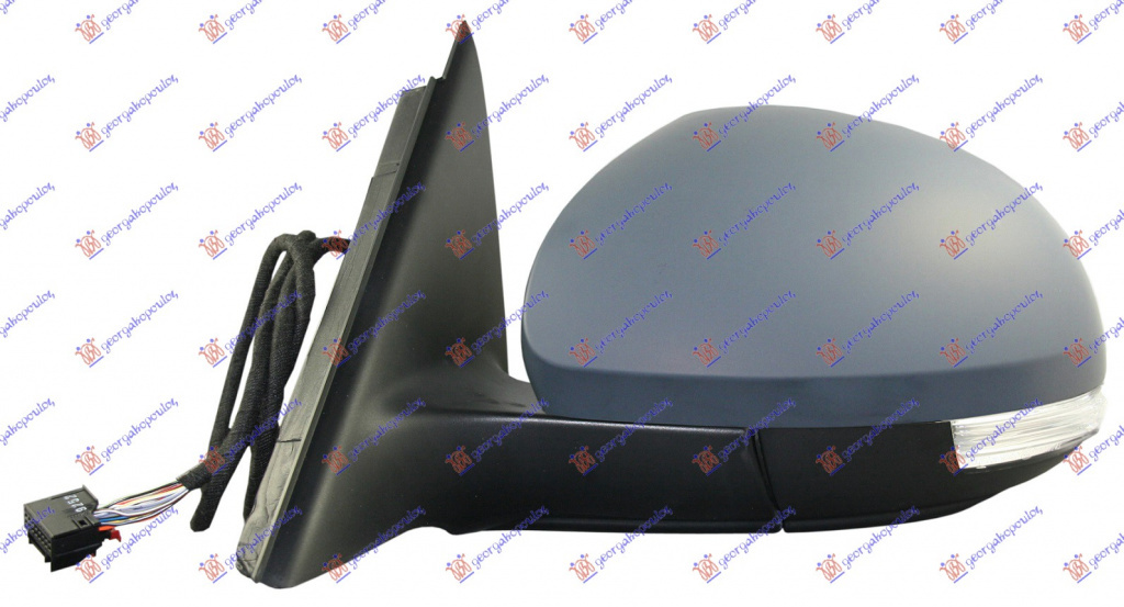 Oglinda Electrica Incalzita Pregatita Pentru Vopsit - Skoda Yeti 2009 , 5l1857507b9b9