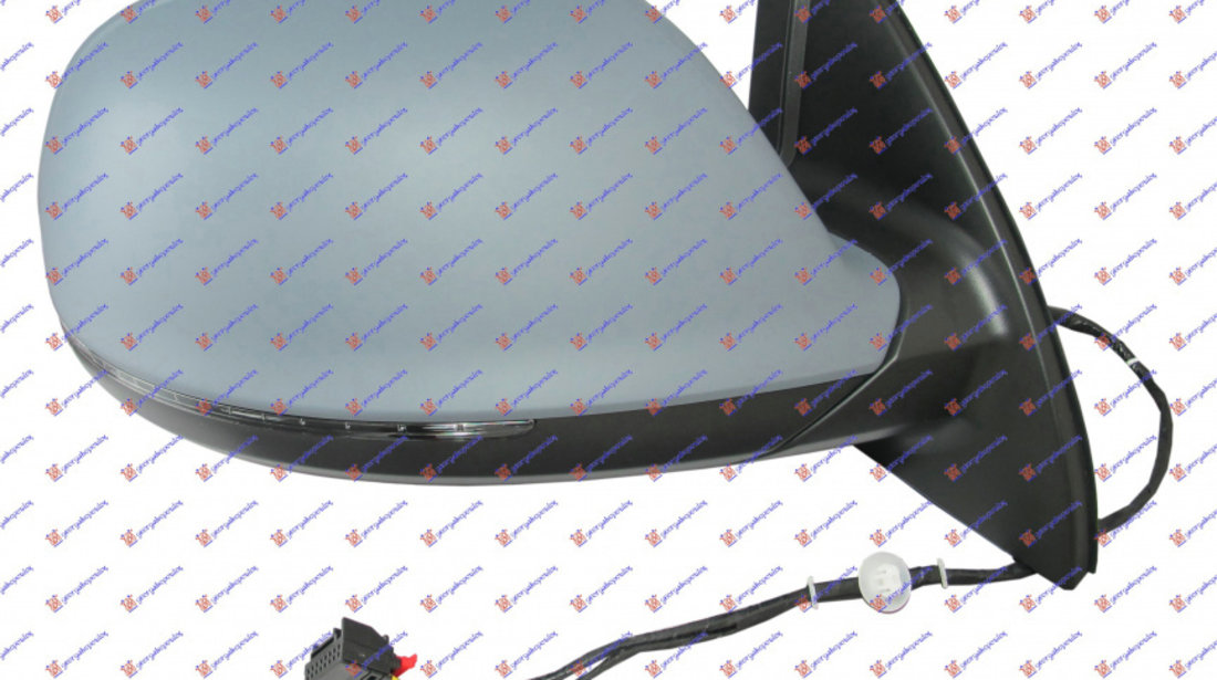 Oglinda Electrica Incalzita Pregatita Pentru Vopsit - Audi Q7 2009 , 4l1857410cl01c