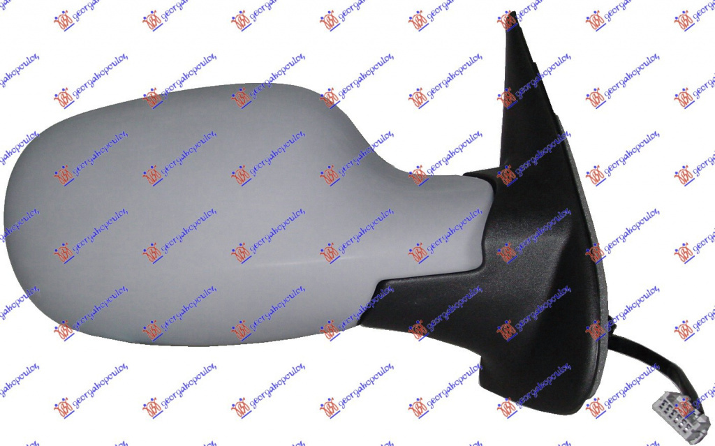 Oglinda Electrica Incalzita Pregatita Pentru Vopsit - Nissan Micra (K12) 2002 , 96301ax927