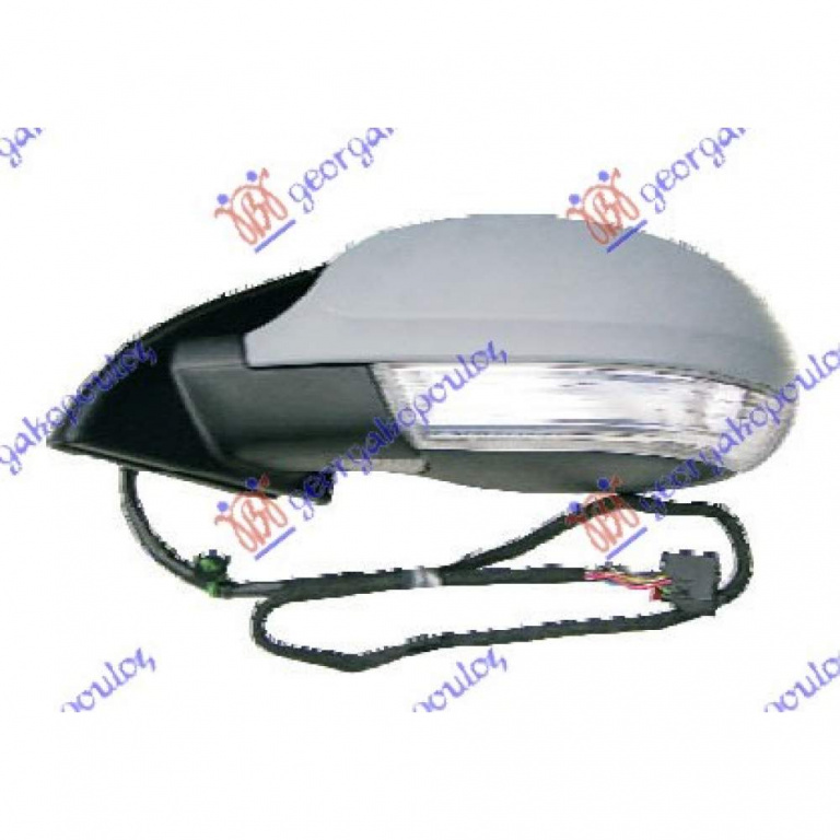 Oglinda Electrica Incalzita Pregatita Pentru Vopsit - Vw Tiguan 2011 , 5n1857508t9b9