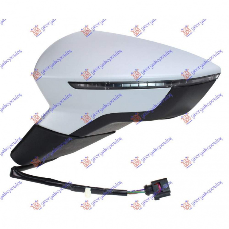 Oglinda Electrica Incalzita Pregatita Pentru Vopsit - Seat Leon 2017 , 5f1857508n