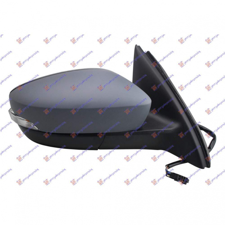 Oglinda Electrica Incalzita Pregatita Pentru Vopsit - Skoda Rapid 2012 , 5jb857507e9b9