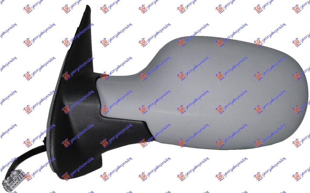 Oglinda Electrica Incalzita Pregatita Pentru Vopsit - Nissan Micra (K12) 2002 , 96302ax927