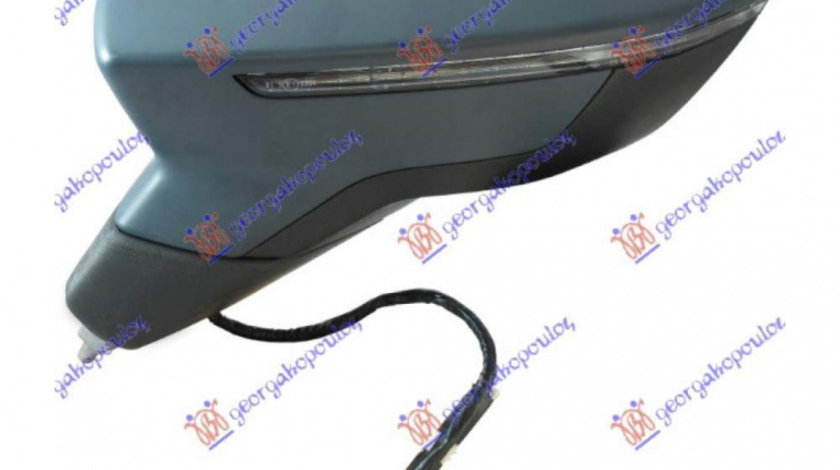 Oglinda Electrica Incalzita Pregatita Pentru Vopsit - Seat Leon 2017 , 5f1857507n