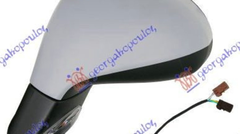 Oglinda Electrica Incalzita Pregatita Pentru Vopsit - Peugeot 207 2006 , 8149zk