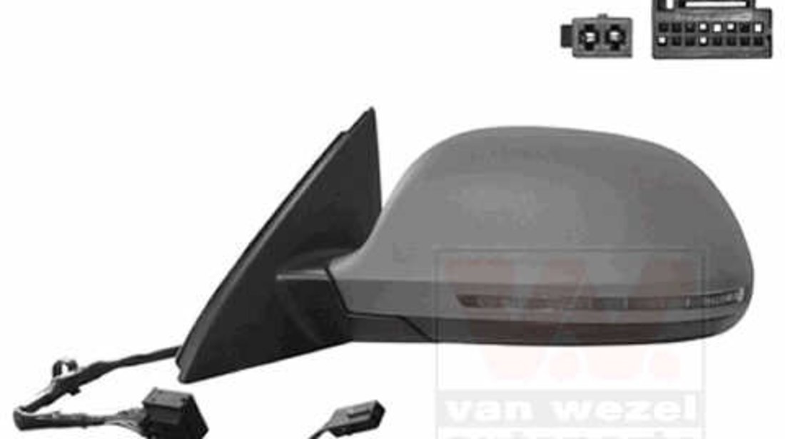 Oglinda electrica pliabila stanga 12 pini Audi Q3 2011-2014