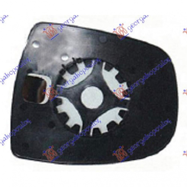 Oglinda Electrica Pregatita Pentru Vopsit - Nissan Primastar 2002 , 9636600qah