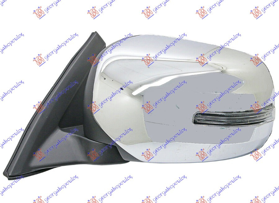 Oglinda Electrica Pregatita Pentru Vopsit - Mitsubishi P/U L200 2010
