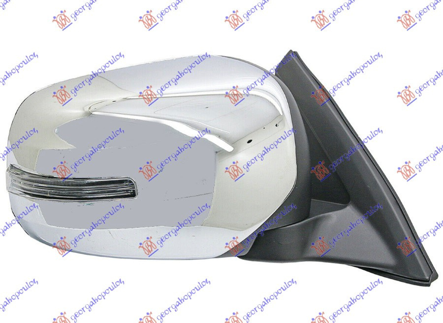 Oglinda Electrica Pregatita Pentru Vopsit - Mitsubishi P/U L200 2010