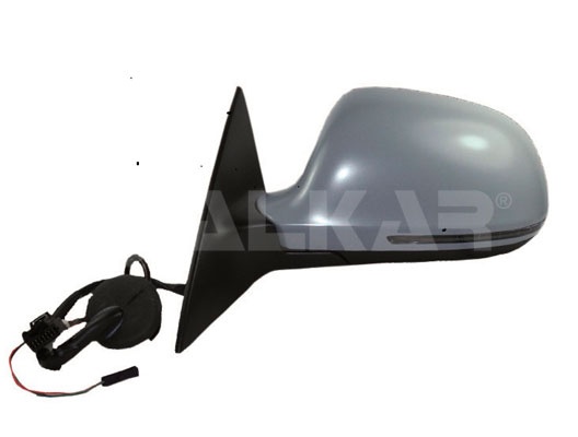 Oglinda electrica stanga 15 pini cu lane-assist Audi A6 2008-2010