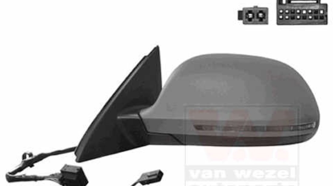 Oglinda electrica stanga 8 pini Audi Q3 2011-2014