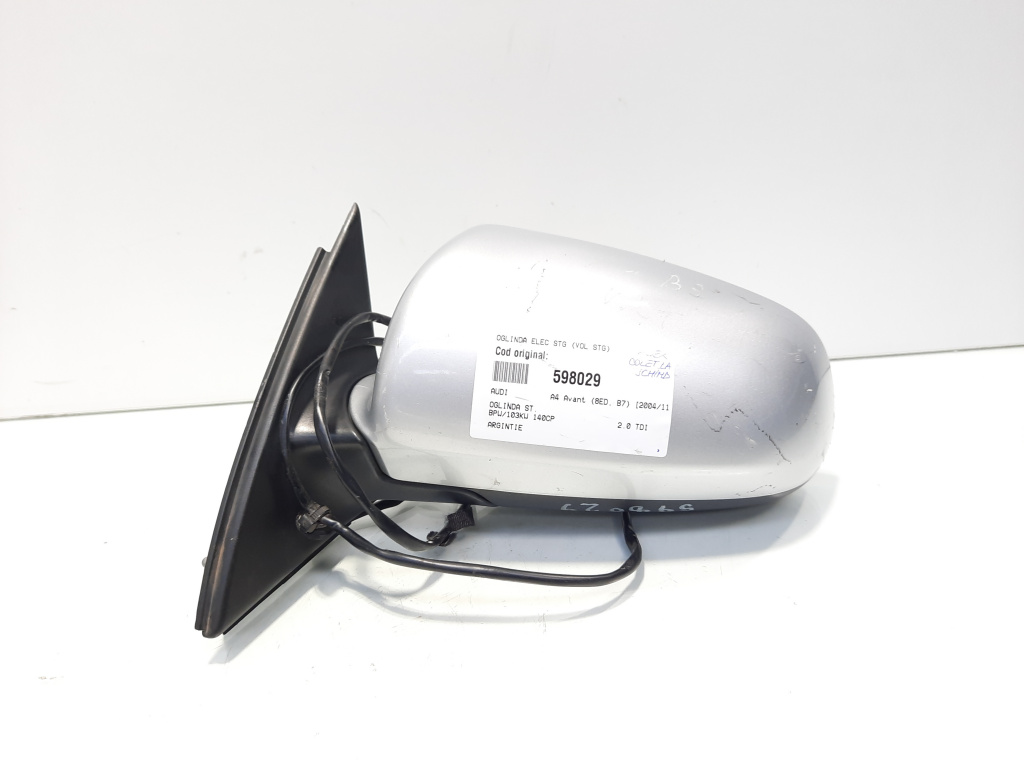 Oglinda electrica stanga, Audi A4 Avant (8ED, B7) (id:598029)