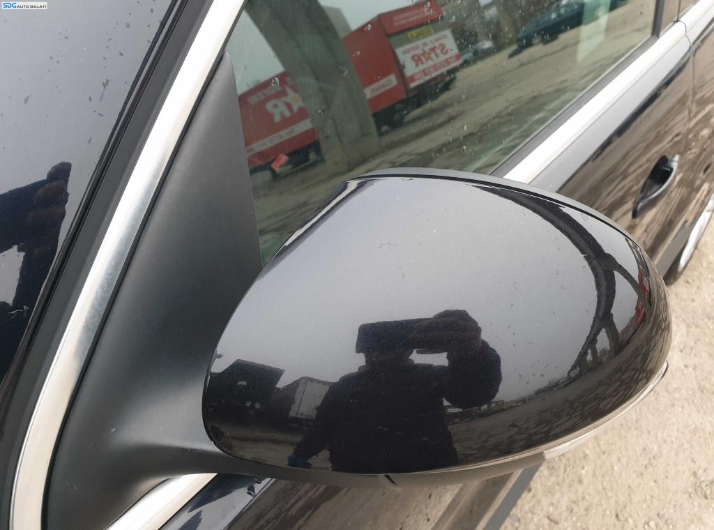 Oglinda Electrica Stanga cu Incalzire FARA Pliere Rabatare Volkswagen Tiguan NFL Non Facelift 2007 - 2015 Culoare LC9X [K1004]