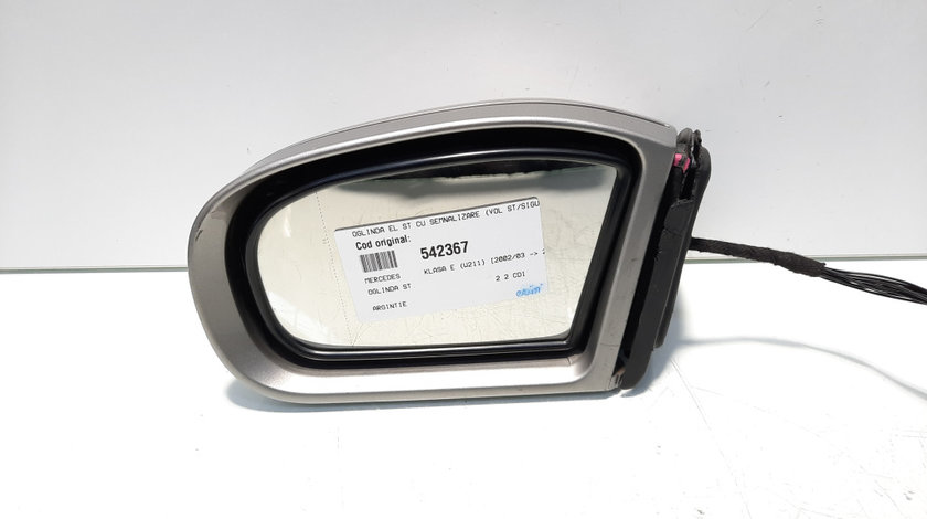 Oglinda electrica stanga cu semnalizare, Mercedes Clasa E (W211) (id:542367)