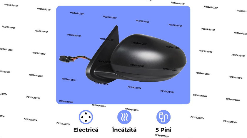 Oglinda electrica stanga Dacia Duster 2 2018-2023 NOUA 963023958R (5 PINI)