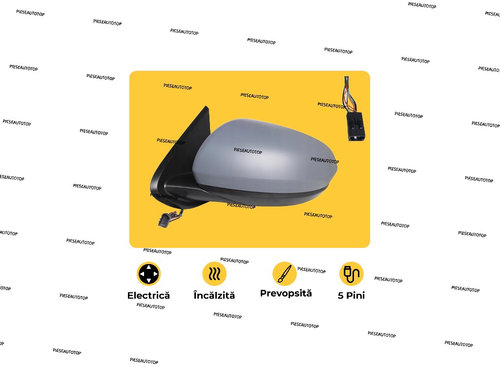 Oglinda electrica stanga Dacia Duster 2 2018-2023 NOUA 963023958R - PREVOPSITA (5 PINI)