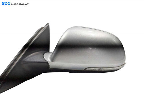 Oglinda Electrica Stanga FARA Pliere Rabatare cu Lumina Ambientala si Semnalizare Skoda Octavia 2 FL...