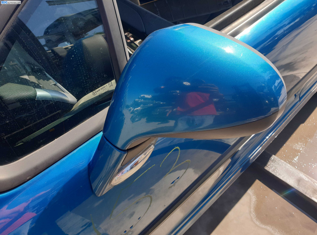 Oglinda Electrica Stanga FARA Pliere Rabatare Rabatabila Peugeot 207 CC Cabrio 2006 - 2014 Culoare KMU Neysha Blue [K6580]