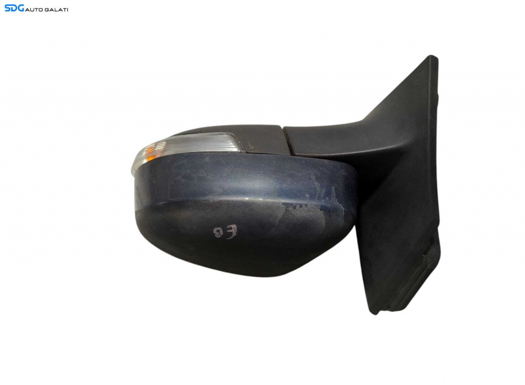 Oglinda Electrica Stanga Ford Focus 3 2010 - 2014 (Plastic spart) Culoare Negru Cod 024550 [Lr0638]