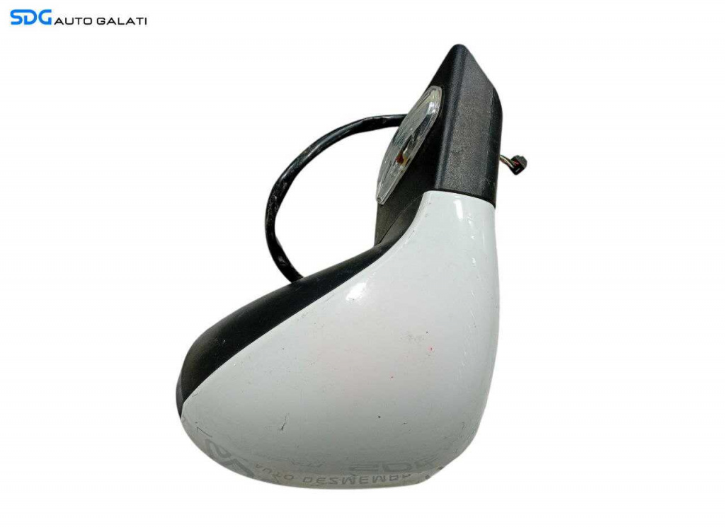 Oglinda Electrica Stanga Peugeot 207 CC Cabrio 2006 - 2014 Culoare alb [LR0777]