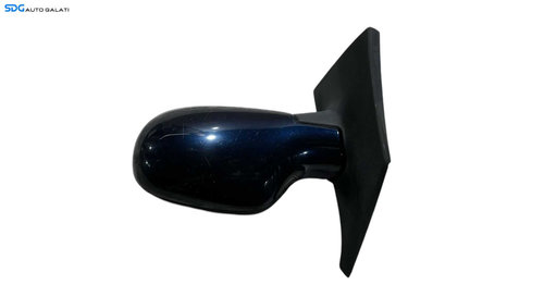 Oglinda Electrica Stanga Renault Scenic 1 1996 - 2003 Culoare Albastru Inchis Cod 7700431542 [L5677]