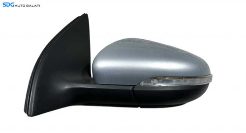 Oglinda Electrica Stanga Volkswagen Golf 6 2008 - 2012 ( Semnalizare Sparta ) Culoare Argintiu Cod 5...