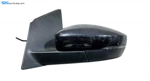 Oglinda Electrica Stanga Volkswagen Polo R 2009 - 2014 Culoare Negru Lucios Cod 8R2 857 501 J C9X [ ...