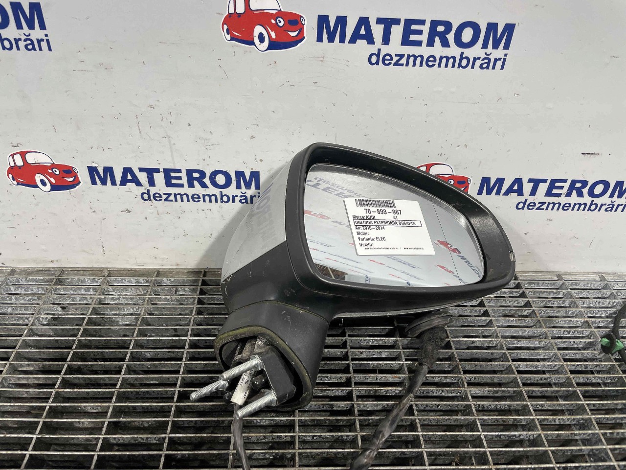 OGLINDA EXTERIOARA DREAPTA AUDI A1 A1 - - (2010 2014)