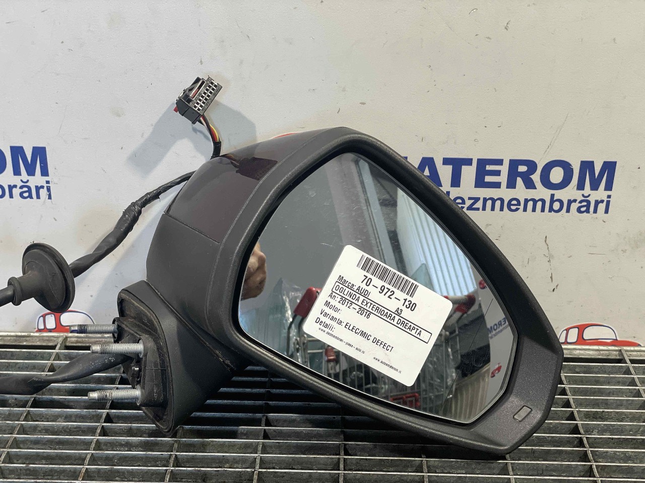 OGLINDA EXTERIOARA DREAPTA AUDI A3 - - (2012 2016)