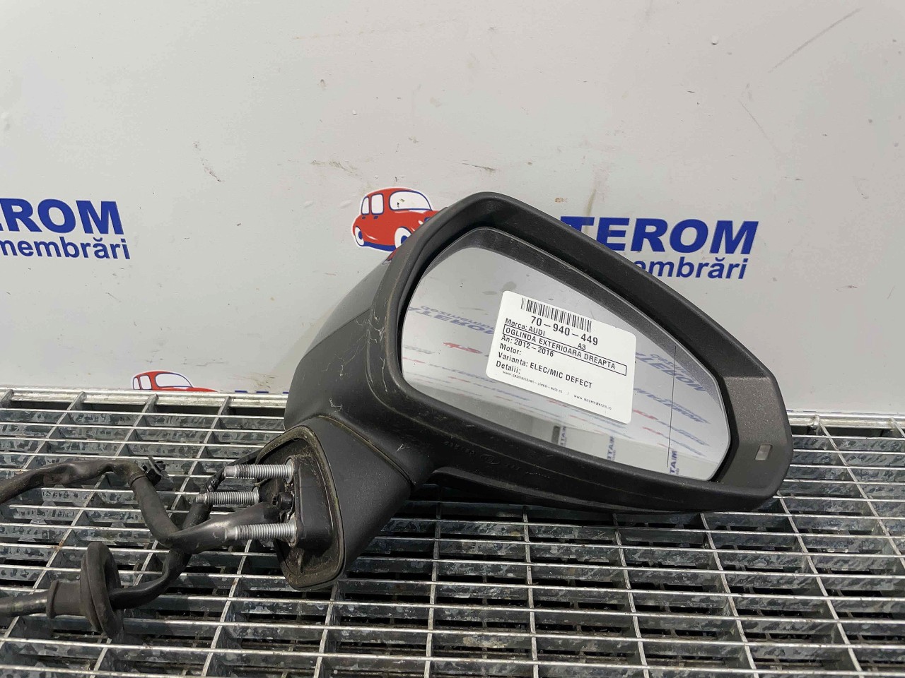 OGLINDA EXTERIOARA DREAPTA AUDI A3 - - (2012 2016)