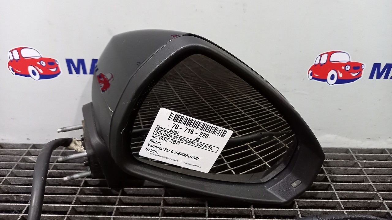 OGLINDA EXTERIOARA DREAPTA AUDI A3 - - (2012 2016)