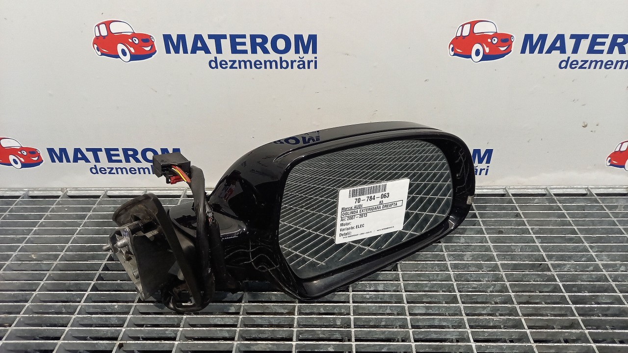 OGLINDA EXTERIOARA DREAPTA AUDI A3 A3 - - (2007 2012)